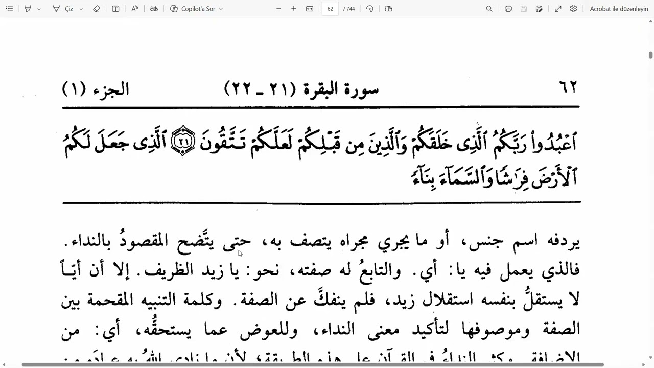 Nesefi Tefsiri (Bakara Suresi19)