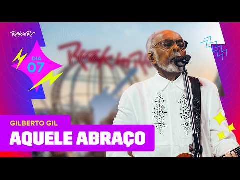 Gilberto Gil sings 'Aquele Abraço' at Rock in Rio | Rock in Rio 2026 | Multishow