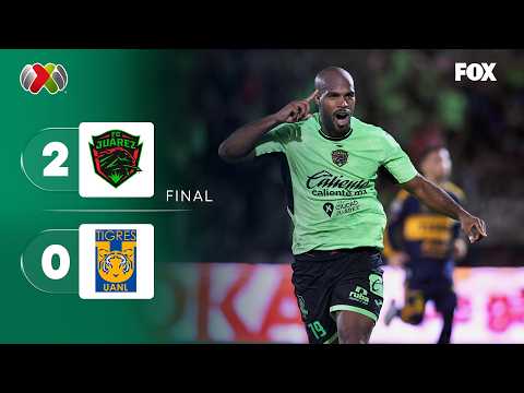 FC JUÁREZ 2-0 TIGRES | RESUMEN | LIGA MX | JORNADA 8 | APERTURA 2026