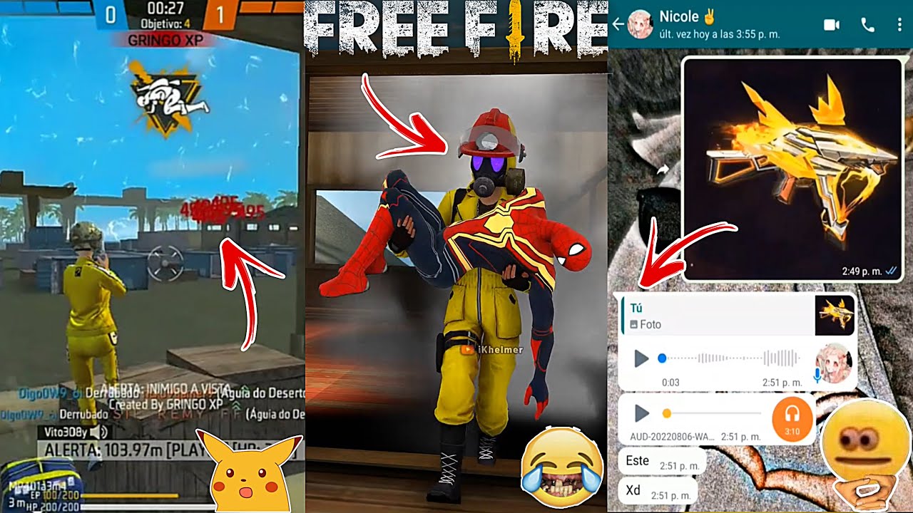 ๐๐ฅ20 MINUTOS de SI TE RIES PIERDES en FREE FIRE #tiktok #105 ๐๐ฅต ...