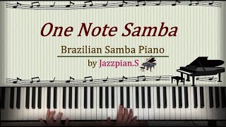 One Note Samba (Brazilian Samba jazzpiano) - Antonio Carlos Jobim