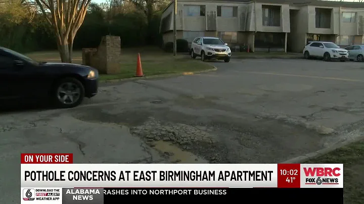 Pothole concerns at East Birmingham apartment complex