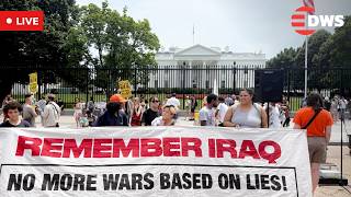 LIVE: Demonstrators Rally Outside White House to Protest U.S. Strikes on Iran | AC15