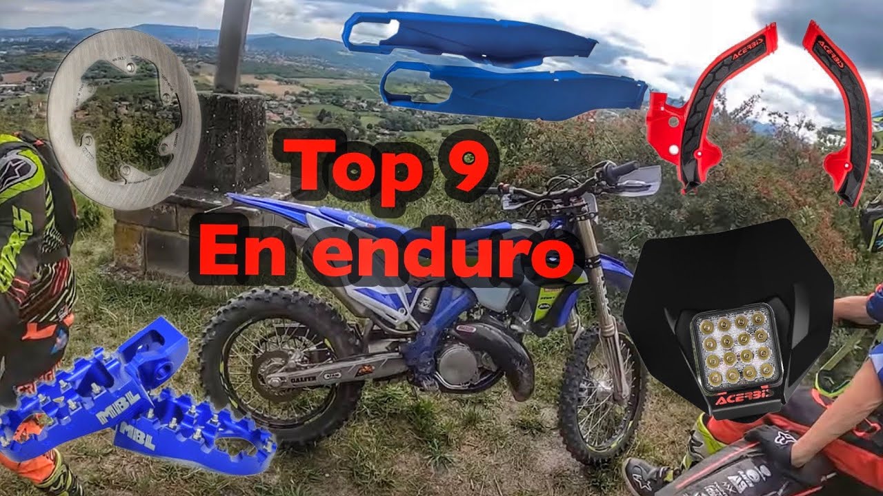 Les accessoires moto pour cross, trail et enduro - HelloMoto