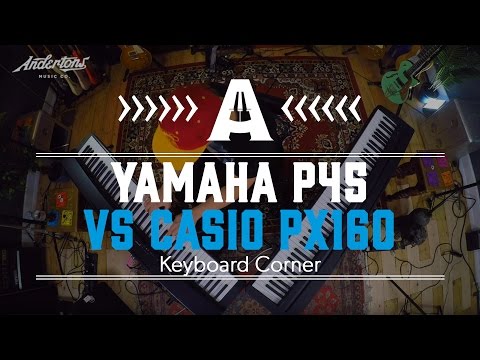Keyboard Battle - Yamaha P45 vs Casio PX160