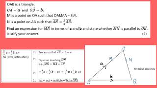 Using Vectors to Construct Geometric Arguments and Proofs Q3