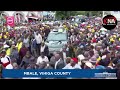 SEE PRESIDENT RUTO HAVIND HARD TIME TO EXIT FROM THE MBALE VIHIGA COUNTY SEE PRESIDENT RUTO HAVIND HARD TIME TO EXIT FROM THE MBALE VIHIGA COUNTY