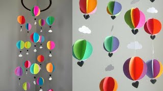 How to make wind chimes out of paper - Make wind chimes using paper