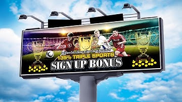 Sports Flex banner hoarding billboard designing in Corel Draw | full hindi video by Muhammad Anas