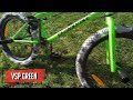 BMX VSP GREEN 20' -  ( Велосипед для трюков и прыжков с разными покрышками )