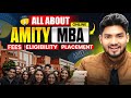 All About Amity Online MBA Program: Fees, Placement, Admission Process, Etc 😱🔥