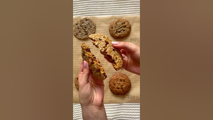 TEMPI di COTTURA dei COOKIES...trova la tua preferita! #Shorts