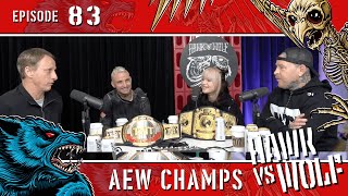 Darby Allin & Jamie Hayter, AEW All Elite Wrestling Champions, Skaters | EP 83 | Hawk vs Wolf