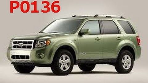 Ford Escape Mazda Tribute 3.0L with Code P0136 O2 Sensor
