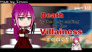 Death is the only ending for the villainess react | 1/2 | Gacha Club | -Izxumi