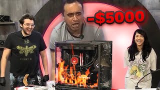 We ruined a $5,000 gaming computer