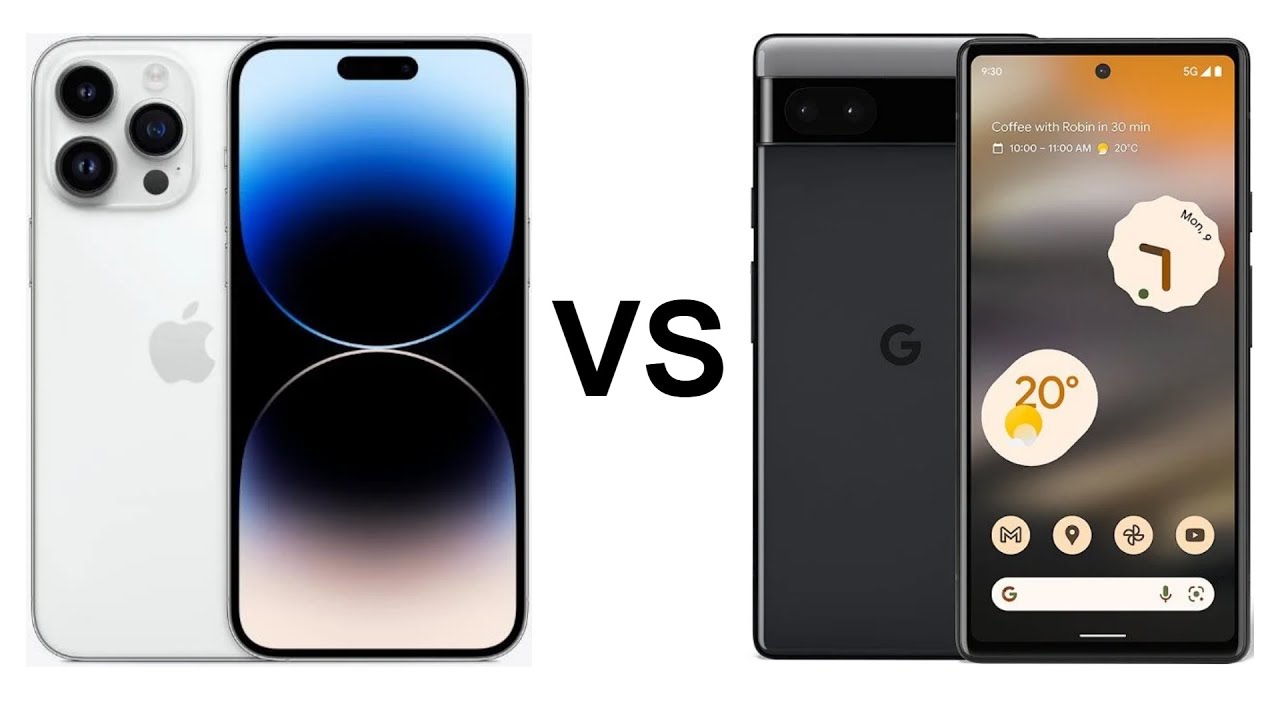 Apple iPhone 14 Pro Max vs Google Pixel 6a deutsch - YouTube