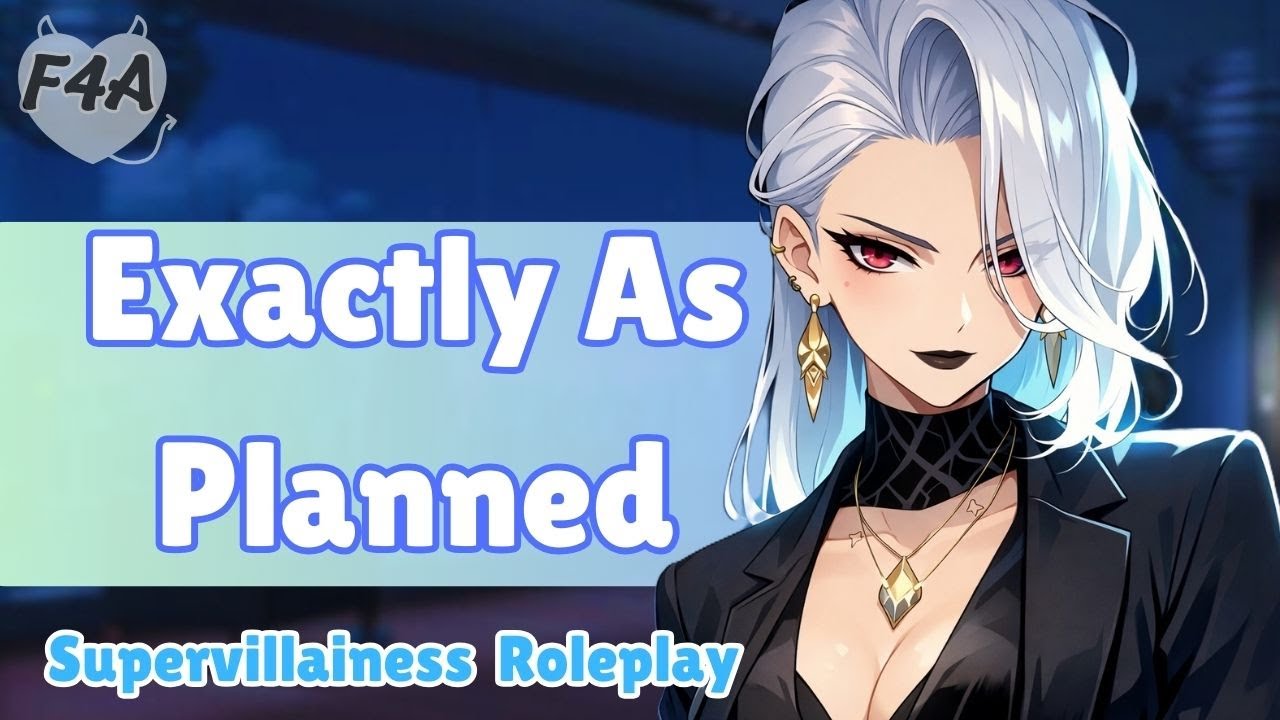 Manipulative Supervillianess Leads You Into Her Trap🕶️[F4A][Dark][Gaslighting] ASMR/Audio Roleplay