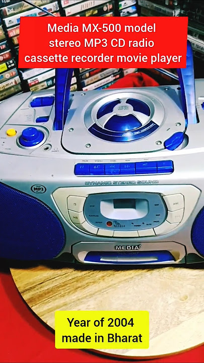 mint condition video casset MP3 player Media Company M-500CRT model tape recorder #youtube #viral