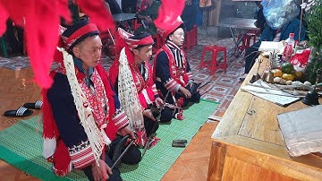 Lễ cấp sắc 7 đèn dao đỏ Tân lập Bắc Quang | A pú