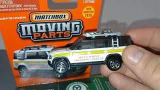 Diecast Matchbox Moving Parts, Land Rover Defender 130