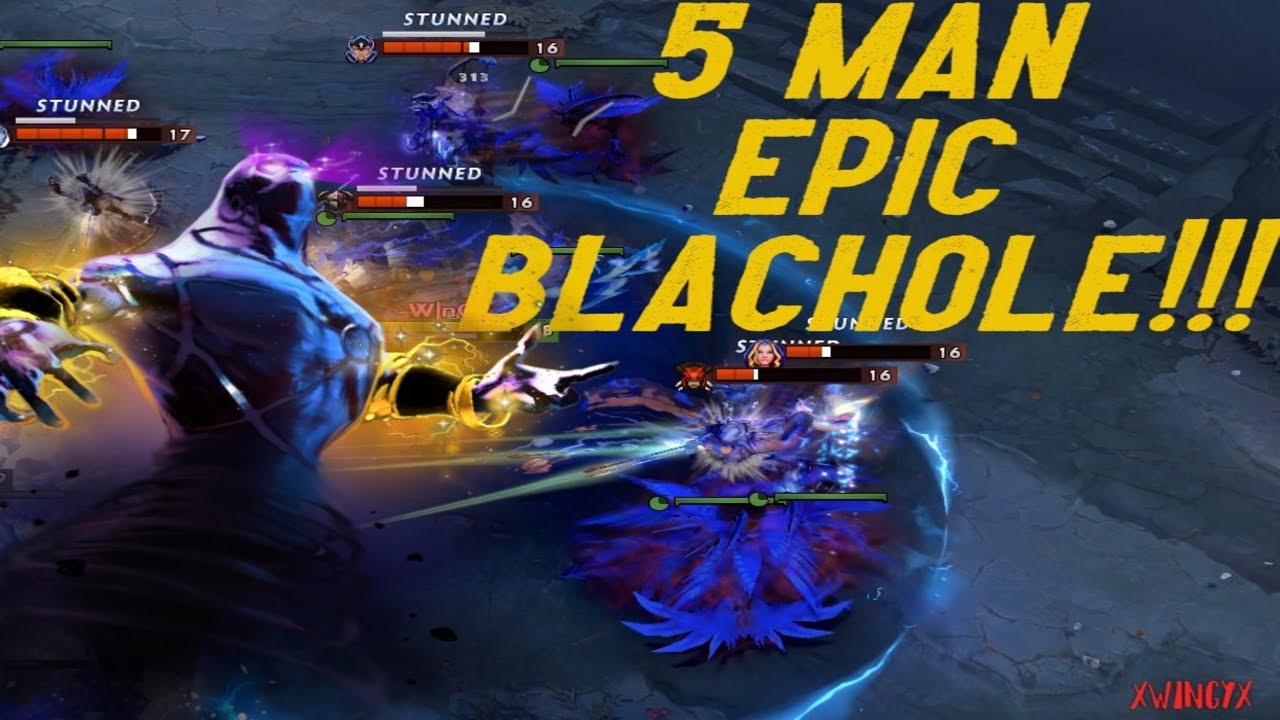 5 Man Black Hole! Whole team wipe!, 