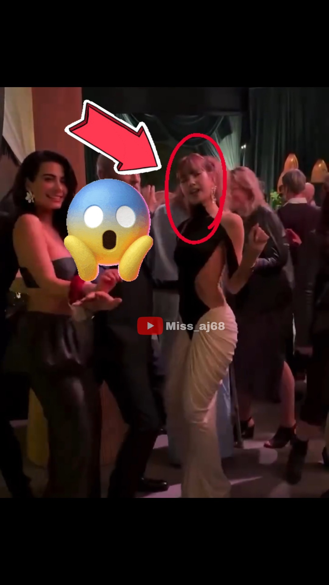 Lisa's after party dress ?? #lisa #fypシ゚ #ytshorts #lalisa #blackpink #kpop @wearelloud
