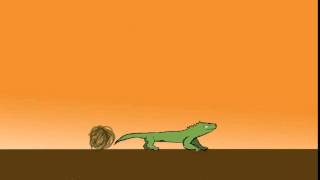 Lizard walk or Run cycle