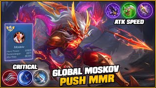 PUSH RANK  TOP GLOBAL 1 MOSKOV 【Vtuber ID | Abyss SC】‼️ #shorts #mobilelegends #630