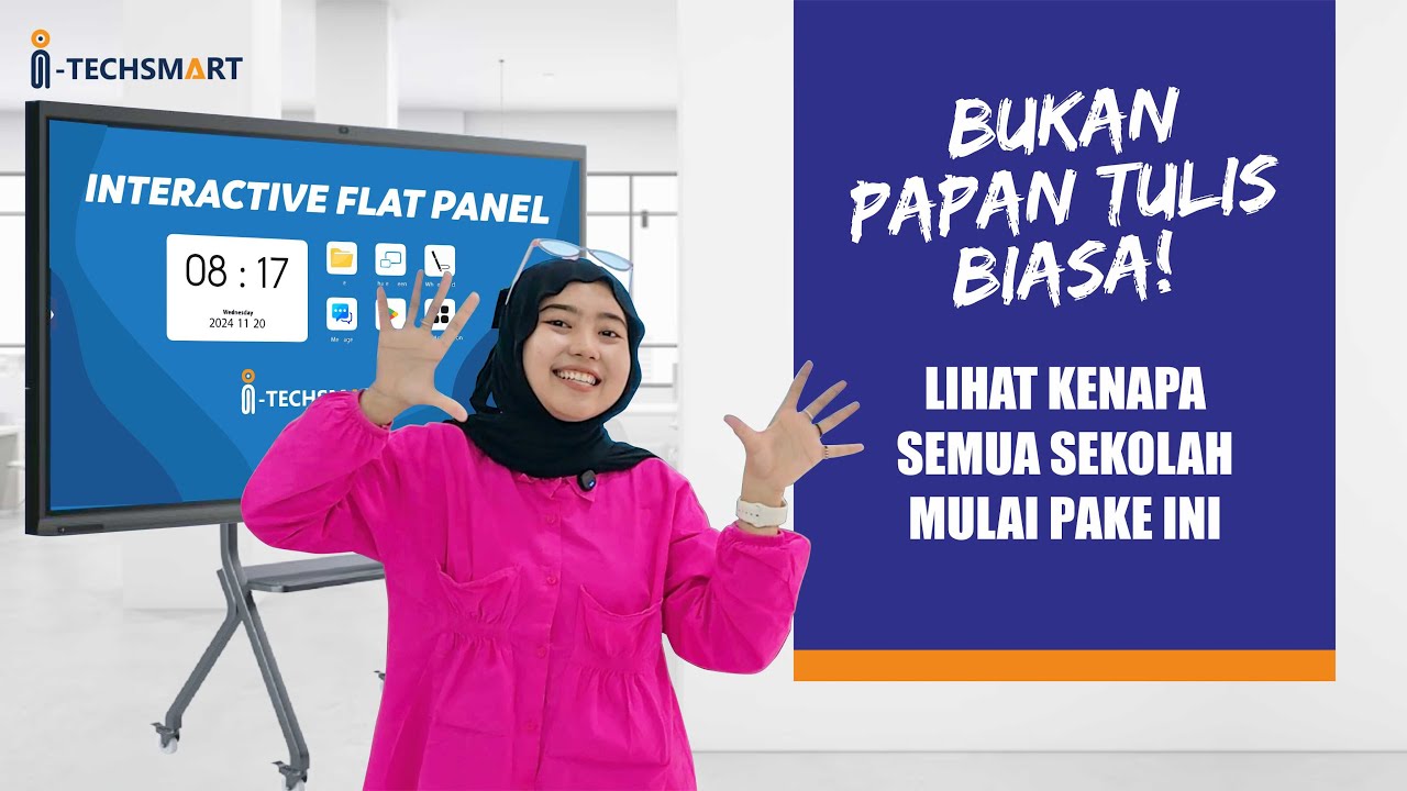 FITUR CANGGIH PAPAN TULIS DIGITAL || SETIAP SEKOLAH WAJIB PUNYA INTERACTIVE SMARTBOARD DIRUANG KELAS