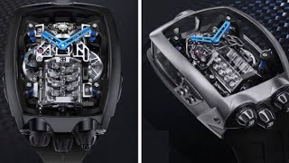 Bugatti Chiron Gerçek W16 Motorlu Saati | 2 Milyon TL Saat – ‘Jacob & Co