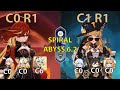 Spiral Abyss 6.2 | (NO Durin, NO Venti) C0R1 Mavuika, C1R1 Navia | Genshin Impact 6.2