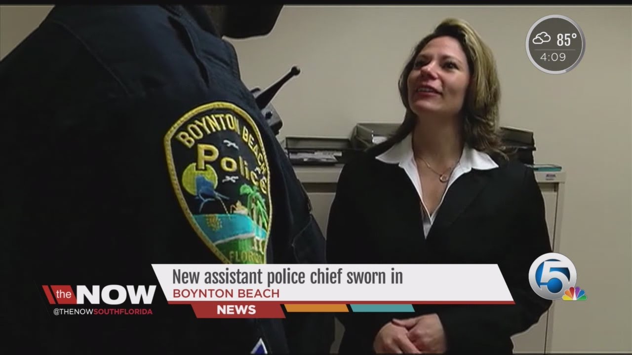 New assistant police chief sworn in - YouTube