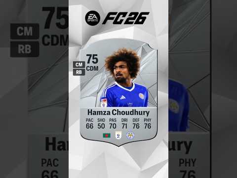 Hamza Choudhury S FC26 Update Card Prediction Leicestercity Sheffieldunited Bangladesh Fc26 