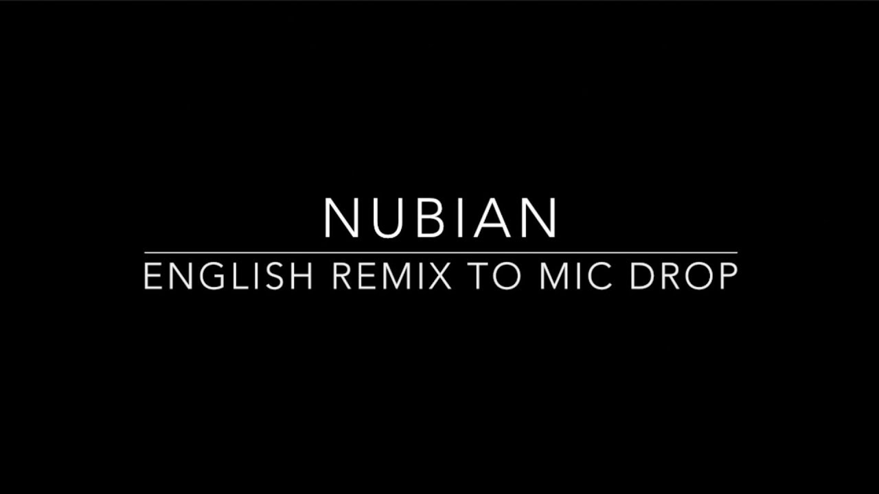 mic drop lyrics in english