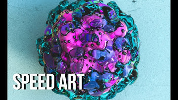 Abstract Species - Speed Art (#Cinema 4D #Photoshop)