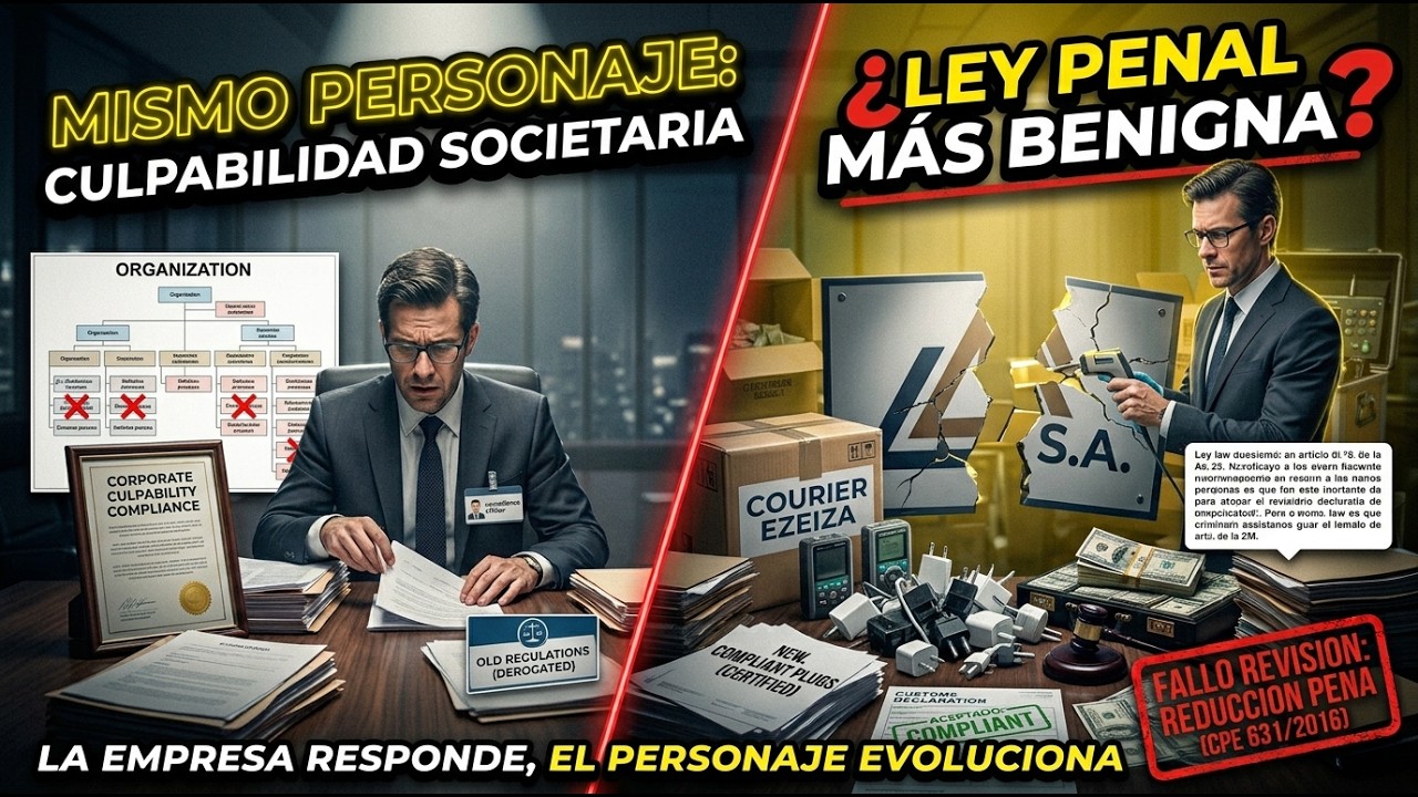 LA EMPRESA RESPONDE: Culpabilidad societaria y ley penal más benigna en un caso de contrabando