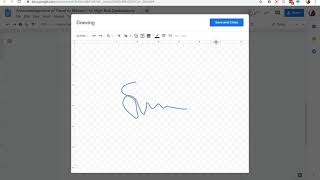 How to E-Sign a Google Document