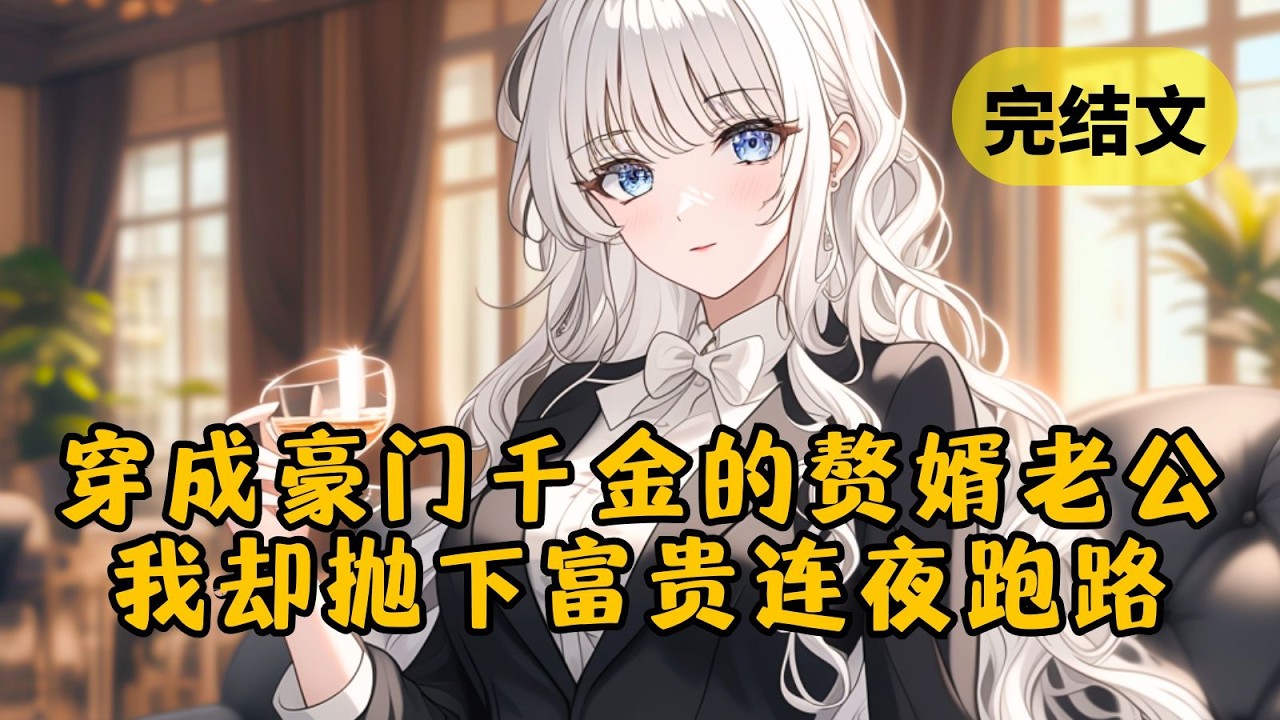 【反套路】车祸后我觉醒了，原来我是赘婿文里的恶毒男配，我的千金老婆会为了男主把我打残扔出家门。吓得我我立马跑路，可老婆却意外地慌了 #小说 #柳如烟 #一口气看完