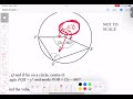 Oct 2017 Var 41 Q No 2b Topic O Level Circles