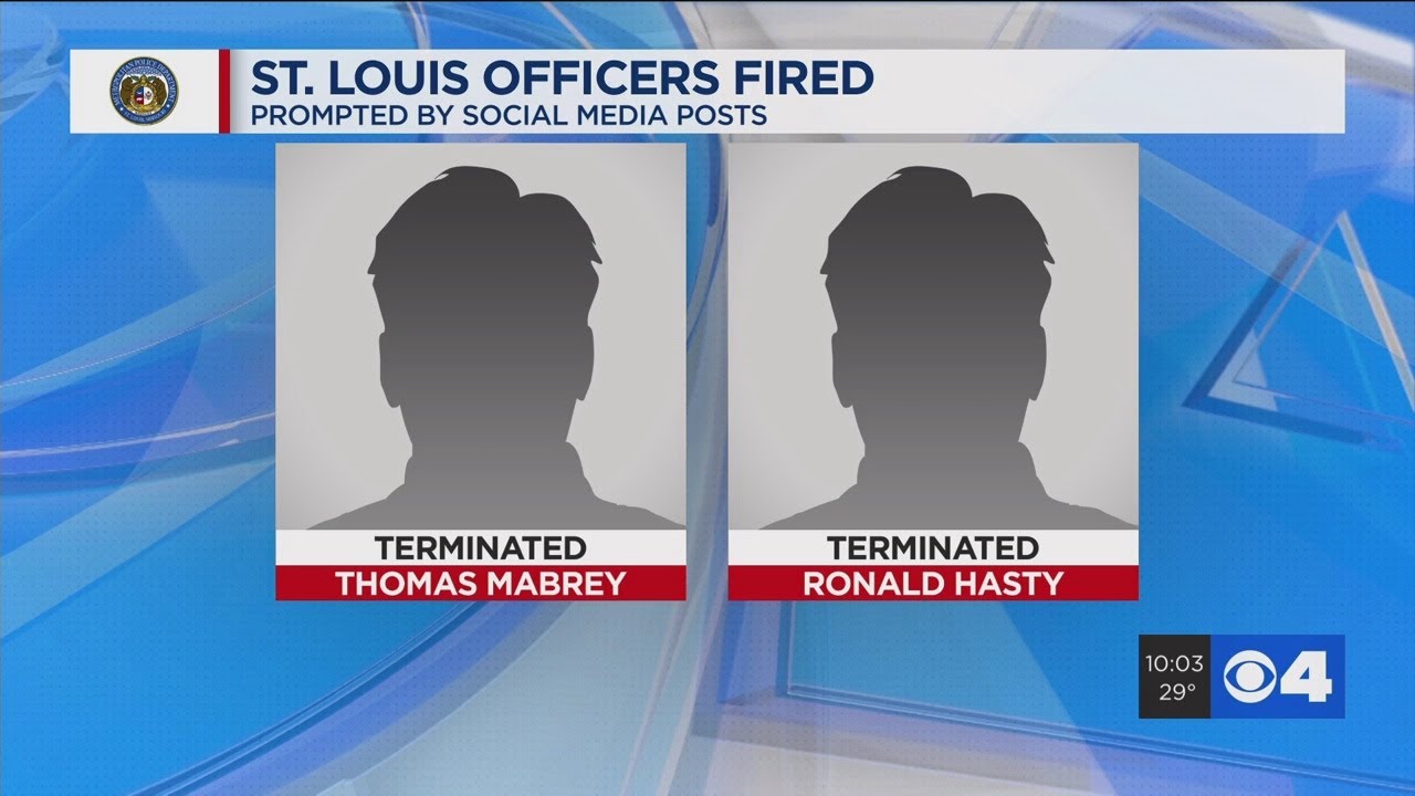 2 St. Louis officer fired for social media posts, lawyer says
