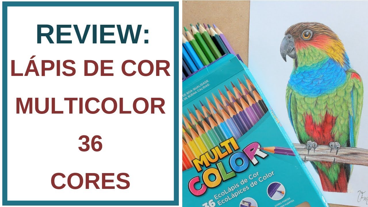 Desenhando com Multicolor 36 cores