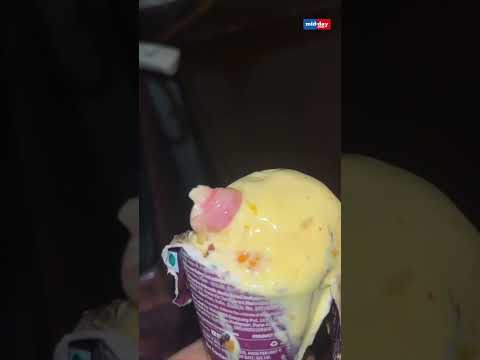 Horrifying! Human finger