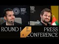 Press Conference after Game 1 | FIDE World Championship Match 2021 |