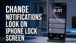 How to Change Notification Style on iPhone Lock Screen (Count, Stack, List + Privacy)