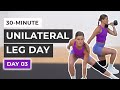 30-Minute Unilateral Legs and Cardio: Day 3