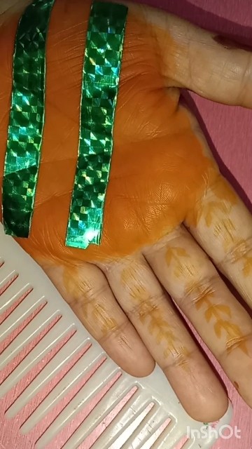 Mehendi Comb easy nd simple mehendi design #comb trick #mehndi # ...