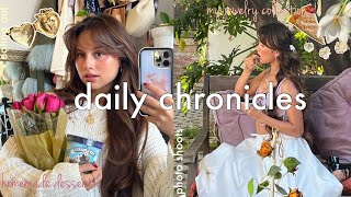Daily chronicles: memorable week, jewelry collection drop, comfort food, photoshoots