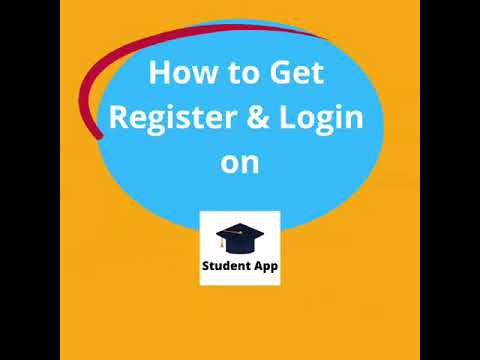 How students can register and login?