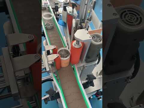 Automatic Package Labeling Machine Secure Sticker Applicator for Product Identification and Bran